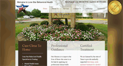 Desktop Screenshot of lonestarbehavioralhealth.com